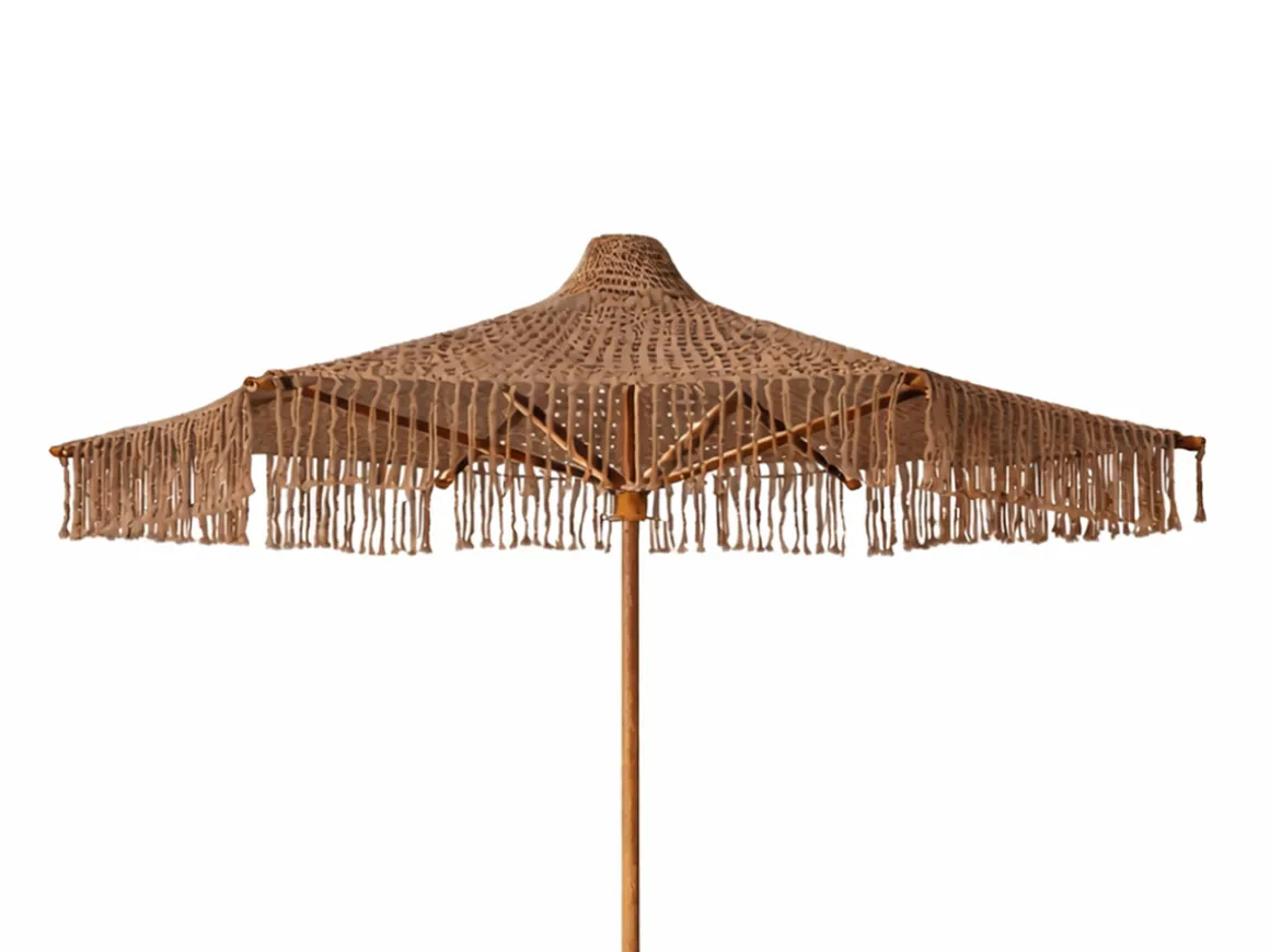 ALBA PARASOLL 200 CM BRUN