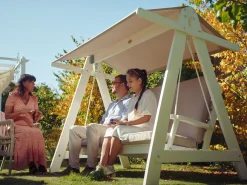 ASPÖ HAMMOCK VIT/BEIGE