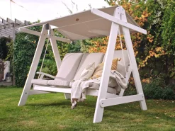 ASPÖ HAMMOCK VIT/BEIGE