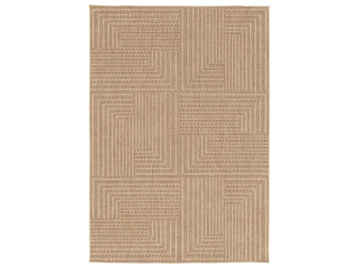 BELLE UTEMATTA 240X340 CM MATTOR BEIGEBRUN