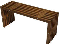 D-BENCH 100 CM FURU BRUN OLJAD