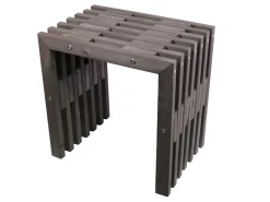 D-BENCH 45 CM FURU GRÅ OLJAD