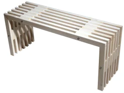 D-BENCH 100 CM FURU VIT OLJAD