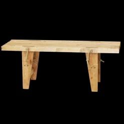 ECOBENCH 120 CM BÄNK BJÖRK OLJAD LJUSBRUN