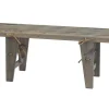ECOBENCH 120 CM FURU GRÅ OLJAD