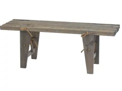 ECOBENCH 120 CM FURU GRÅ OLJAD
