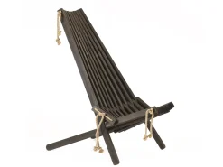 ECOCHAIR FURU SVART OLJAD