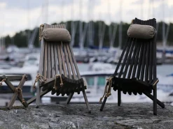ECOCHAIR FURU SVART OLJAD