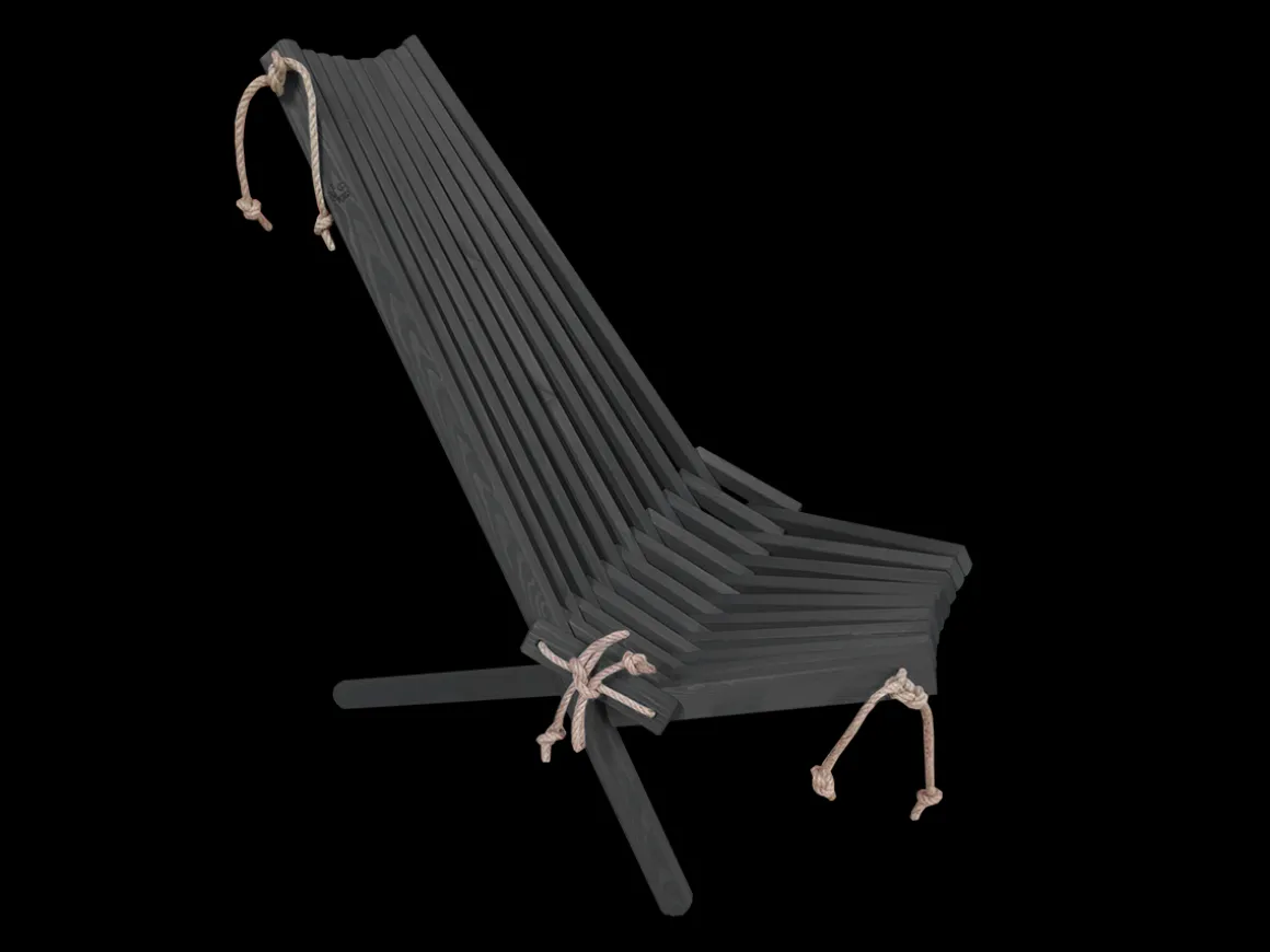 ECOCHAIR 120 MATERIAL SVART