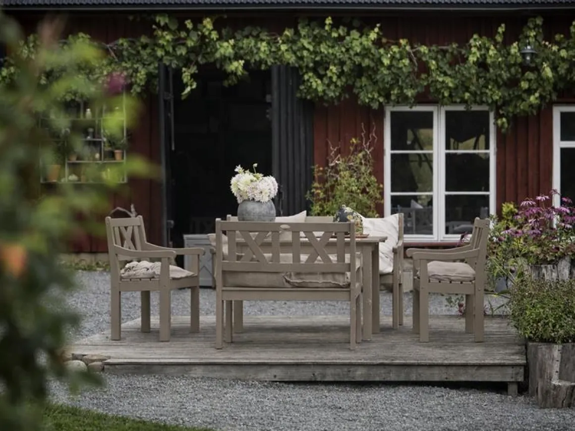 LÄCKÖ FÅTÖLJ SAND