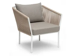 LERSUND FÅTÖLJ VIT/BEIGE