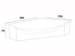 MÖBELSKYDD LOUNGE 300X250X70 CM