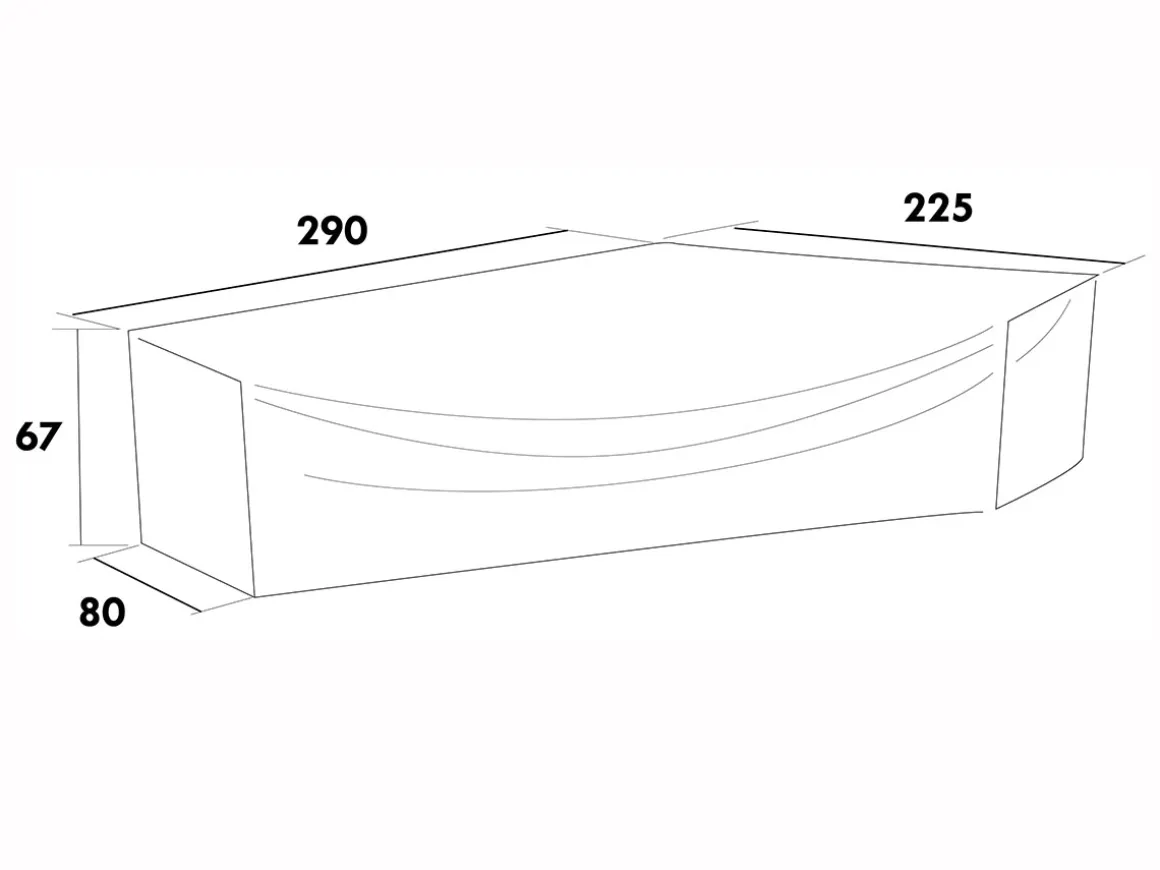 MÖBELSKYDD LOUNGE 290/80X225/80X67 CM