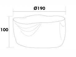 MÖBELSKYDD MATGRUPP Ø190 CM