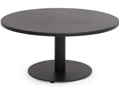 NÄSBY SOFFBORD Ø80CM SVART