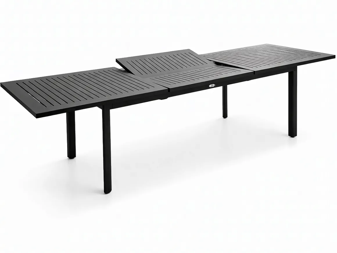 NYDALA 96 X 200/280 CM BORD SVART