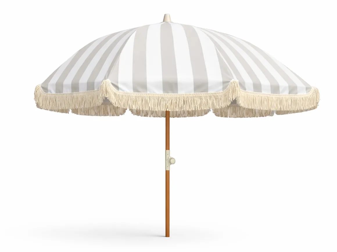 PARASOLL 200 CM SAND/VIT