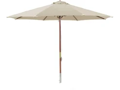 TRÄ 330 CM LYXPARASOLL